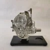 Single Cylinder Stirling Engine Model with Flying Bird Design