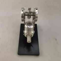 Single Cylinder Stirling Engine Model with Flying Bird Design