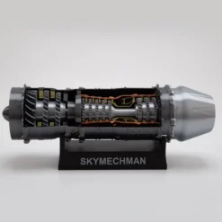 SKYMECHMAN 1/18 WS-15 Turbofan Engine Model Kit-Build Your Own Turbofan Engine that Works