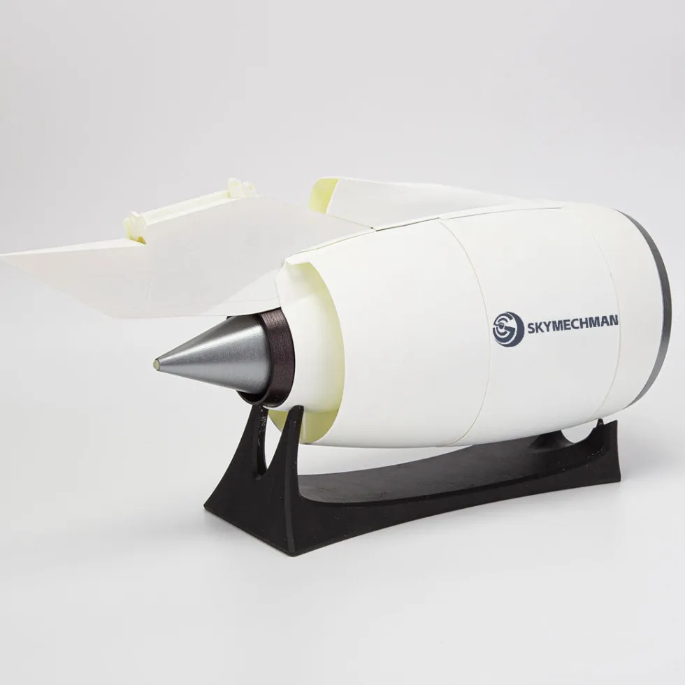 SKYMECH NTR-900 1/30 Turbofan Engine Model Kit - Build Your Own Turbofan Engine that Works - Working Jet Engine 150PCS