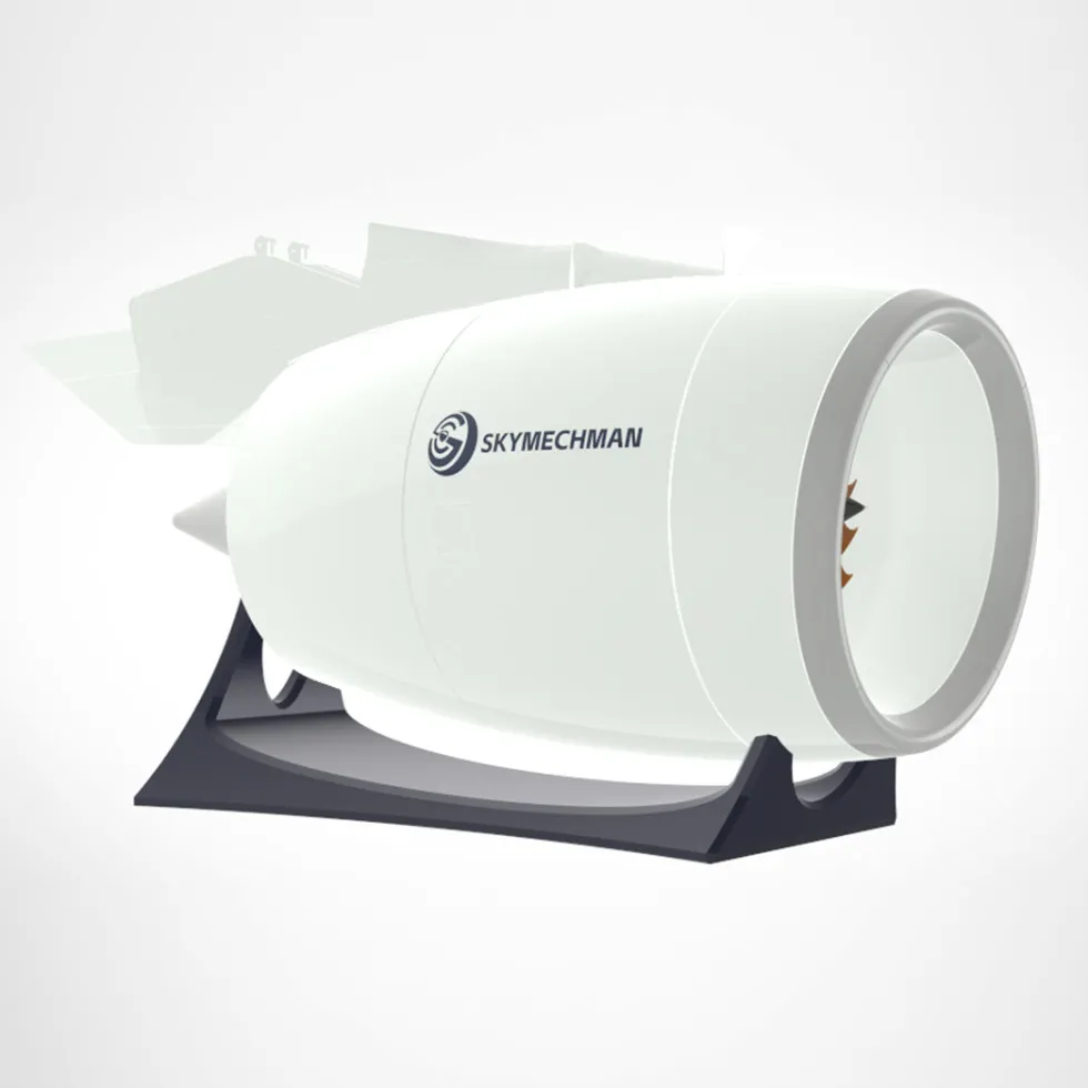 SKYMECH NTR-900 1/30 Turbofan Engine Model Kit - Build Your Own Turbofan Engine that Works - Working Jet Engine 150PCS