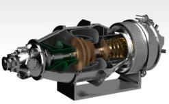 SKYMECH PT6A Turboprop Engine Model Kit -Build Your Own Turboprop Engine that Works -3D Printing DIY Aircraft