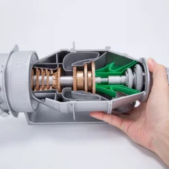 SKYMECH PT6A Turboprop Engine Model Kit -Build Your Own Turboprop Engine that Works -3D Printing DIY Aircraft