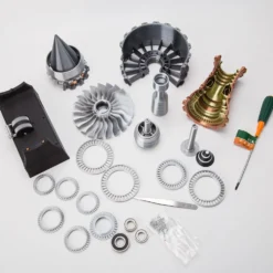 SKYMECH TR900 DIY Functional Turbofan Aero Aircraft Engine 3D Printed Assembly Model Dynamic KIT Version