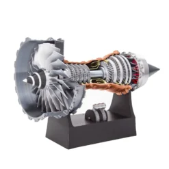 SKYMECH TR900 DIY Functional Turbofan Aero Aircraft Engine 3D Printed Assembly Model Dynamic KIT Version