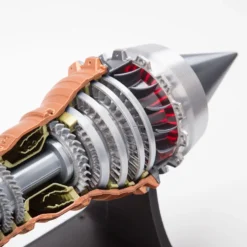 SKYMECH TR900 DIY Functional Turbofan Aero Aircraft Engine 3D Printed Assembly Model Dynamic KIT Version