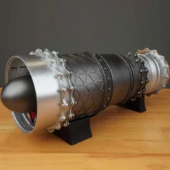 SKYMECH 1/20 Turbofan Engine Model Kit - Build Your Own Turbofan Engine that Works - WS-15 DIY Turbofan Frighter Engine 150+Pcs