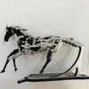 Solar Powered Mechanical Running Horse 3D Metal Puzzle Kit, DIY Steampunk Model Decor