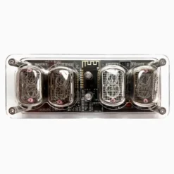 Soviet Cyberpunk IN12 Nixie Tube Clock - Retro Vintage Desktop Decor
