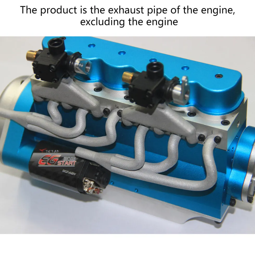 Split-Type Exhaust Pipe for HOWIN ENGINE L6-210 Engine Model
