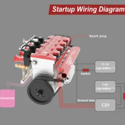 Starter Kit for TOYAN FS-L400G Engine Gasoline Engine Model