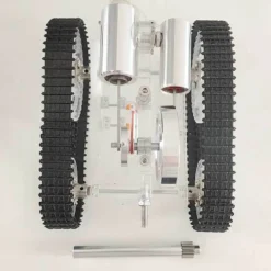 Stirling Engine Battle Tank External Combustion Engine Motor Model - Gift for Collection