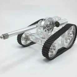 Stirling Engine Battle Tank External Combustion Engine Motor Model - Gift for Collection