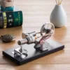 Stirling Engine Kit Unassembled Engine Kit Electricity Generator with 4 LED Light - Perfect Gift Choice