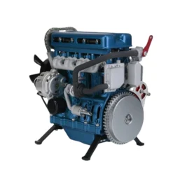 TECHING L4 Engine Model Kit that Works - Build Your Own Engine - Full Metal 4 Cylinder Car Engine Kit Car Engine Model Upgraded Version