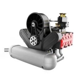 TOYAN Engine FS-B400 14cc Flat-four Engine Horizontal Opposed 4 Cylinder 4 Stroke Nitro H4 Engine Model Kit
