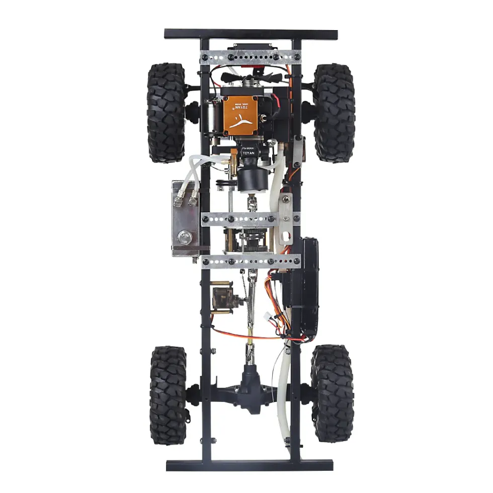 1/10 Toyan Engine install in RC Car Kit Set - Start Toyan Engine FS-S100 from Remote Controller