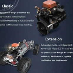 TOYAN Engine 4 Stroke RC Nitro Engine Model Kit - Build Your Engine That Works