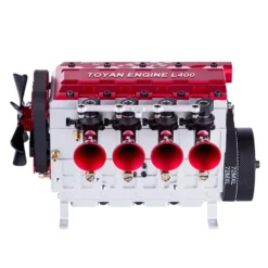 TOYAN FS-L400 Engine 14cc Inline 4 Cylinder 4 Stroke Nitro Engine Model - Assembled