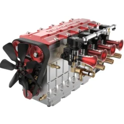 TOYAN FS-L400 Engine 14cc Inline 4 Cylinder 4 Stroke Nitro Engine Model - Assembled