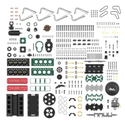 TOYAN V8 Engine FS-V800WGPC 28cc OHV Gasoline Engine - Build Your Own V8 Engine - V8 Engine Model Kit That Works