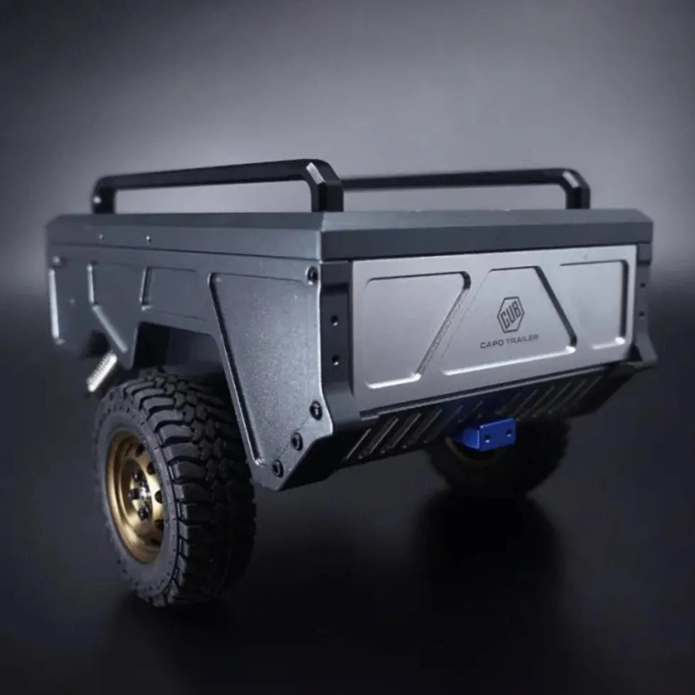Trailer-A Luggage Trailer OP Modified Parts for Capo CUB1 1:18 RC Off-road Vehicle Crawler(SKU:33ED3142193)