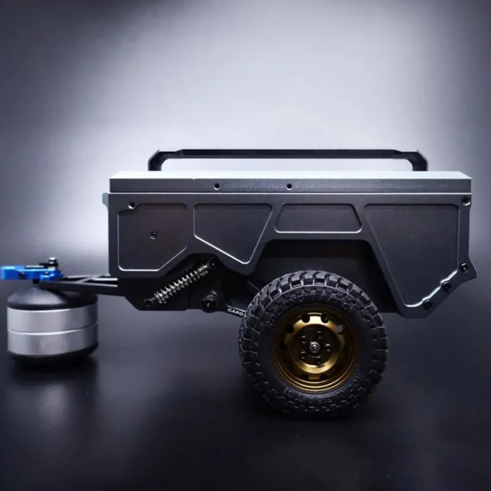 Trailer-A Luggage Trailer OP Modified Parts for Capo CUB1 1:18 RC Off-road Vehicle Crawler(SKU:33ED3142193)