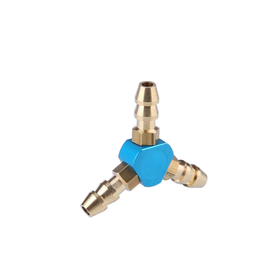 T-shaped Three-way Nozzle Connector Oil Water Shunt for TOYAN FS-L200 Engine