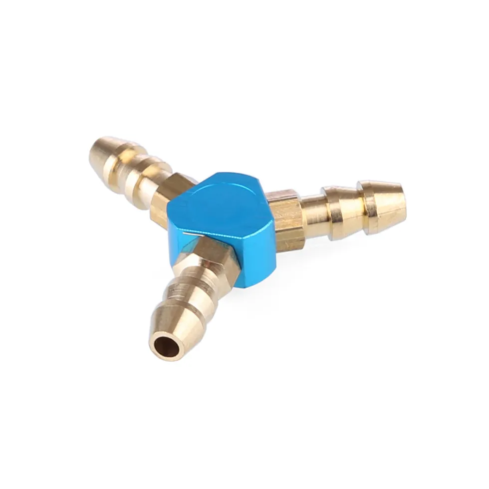 T-shaped Three-way Nozzle Connector Oil Water Shunt for TOYAN FS-L200 Engine