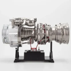 T700 Turboshaft Engine Model Kit that Works - Build Your Own Turboshaft Engine - TECHING 1/4 Metal Simulation Electric Military Helicopter Turboshaft Engine Model DM136