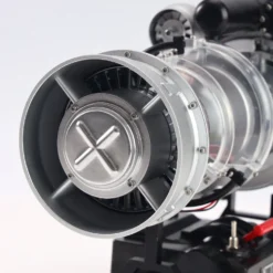 T700 Turboshaft Engine Model Kit that Works - Build Your Own Turboshaft Engine - TECHING 1/4 Metal Simulation Electric Military Helicopter Turboshaft Engine Model DM136