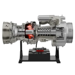 T700 Turboshaft Engine Model Kit that Works - Build Your Own Turboshaft Engine - TECHING 1/4 Metal Simulation Electric Military Helicopter Turboshaft Engine Model DM136