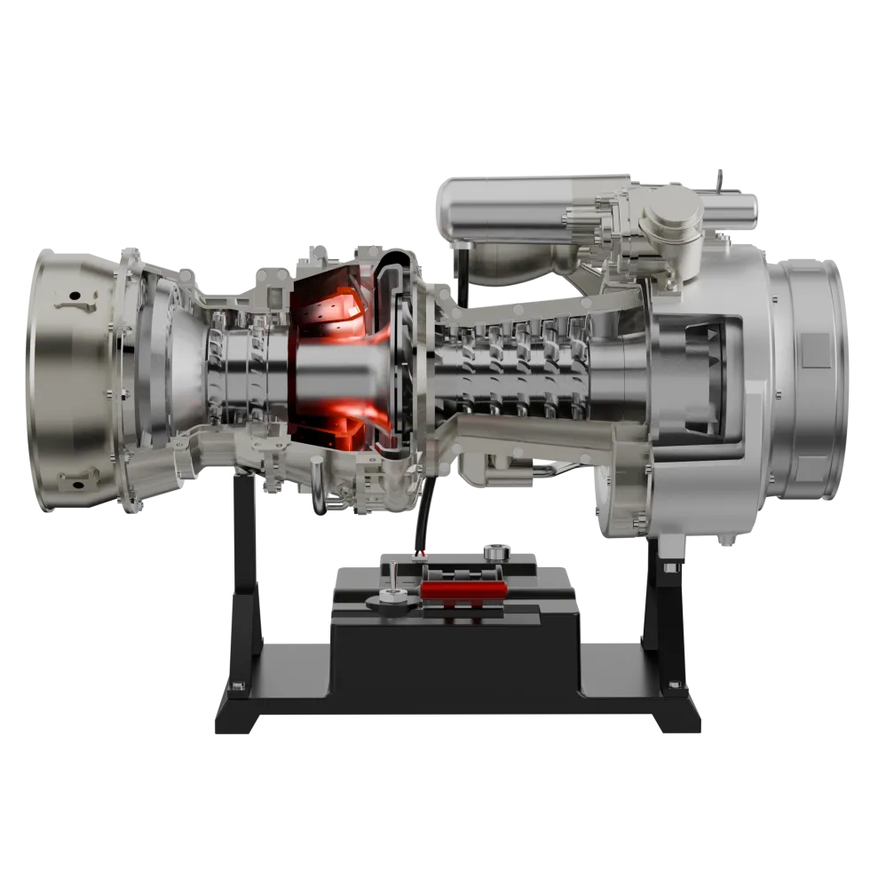 T700 Turboshaft Engine Model Kit that Works - Build Your Own Turboshaft Engine - TECHING 1/4 Metal Simulation Electric Military Helicopter Turboshaft Engine Model DM136