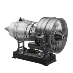 Turbofan Engine Model Kit that Works - Build Your Own Turbofan Engine - TECHING 1/12 Full Metal Dual-Spool Turbofan Engine Model Kit 300+PCS