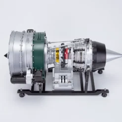 Turbofan Engine Model Kit that Works - Build Your Own Turbofan Engine - TECHING 1/10 Full Metal Dual-Spool Turbofan Engine Aircraft Jet Engine Model 1000+Pcs