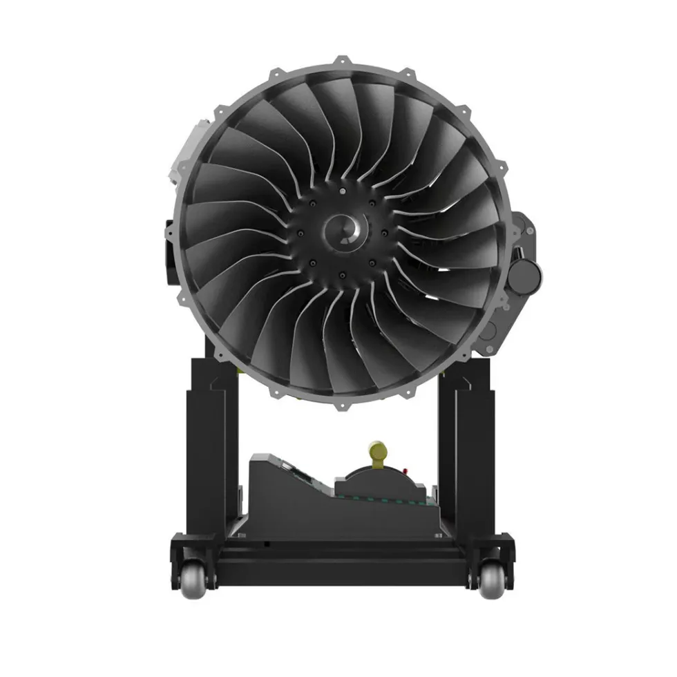 Turbofan Engine Model Kit that Works - Build Your Own Turbofan Engine - TECHING 1/10 Full Metal Dual-Spool Turbofan Engine Aircraft Jet Engine Model 1000+Pcs