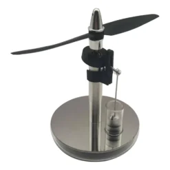 Two-blade Propeller Swashplate Low-Temperature Stirling Engine Model