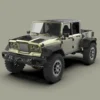 TWOLF TW-715 V8 Engine Powered 1:10 Scale RC Off-road 4WD 4-Door Pickup Truck Vehicle Crawler Kit