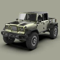 TWOLF TW-715 V8 Engine Powered 1:10 Scale RC Off-road 4WD 4-Door Pickup Truck Vehicle Crawler Kit