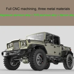 TWOLF TW-715 V8 Engine Powered 1:10 Scale RC Off-road 4WD 4-Door Pickup Truck Vehicle Crawler Kit