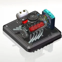 Upgraded Stand for TOYAN V8 FS-V800WGPC Engine Model