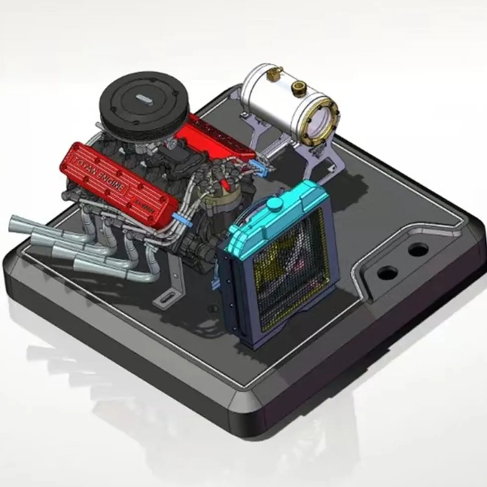 Upgraded Stand for TOYAN V8 FS-V800WGPC Engine Model