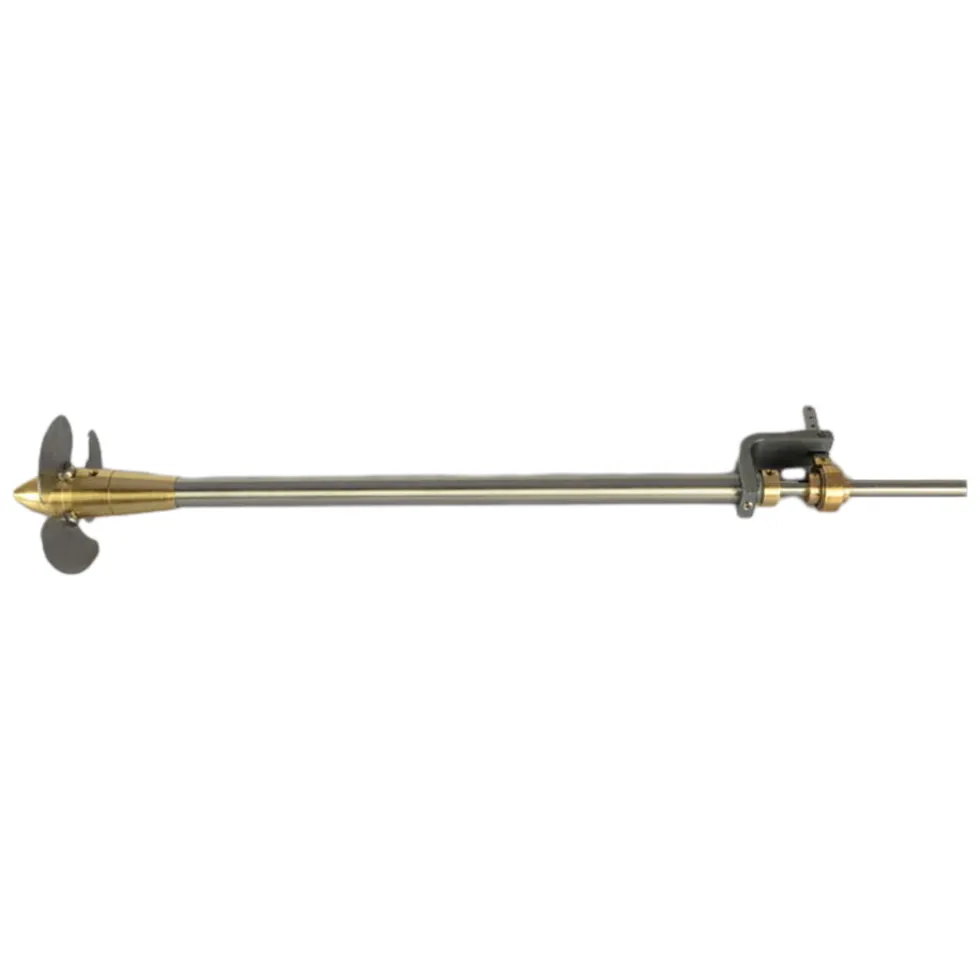 Variable Pitch Propeller Suitable for Vertical Steam Engine Horizontal Steam Engine Model Ship Rudder Double Bearing P2