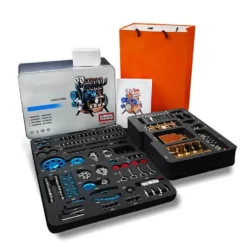 V4 Car Engine Assembly Kit Full Metal 4 Cylinder Car Engine Building Kit