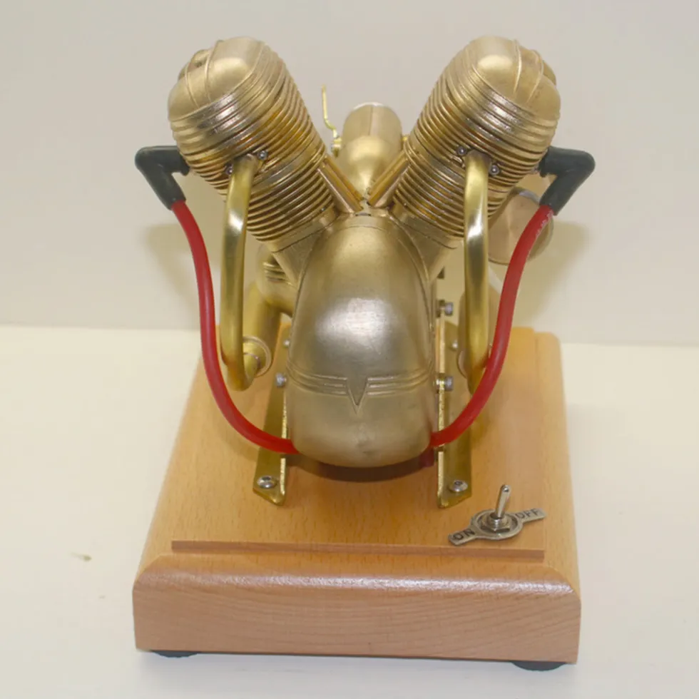 V35 3.2cc Mini OHV Horizontal V-Twin Four-stroke Gasoline Engine Internal Combustion Engine Motorcycle Engine Model