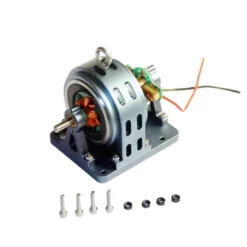 12V DC Micro Generator with Pulley Wheel & Belt - DIY Upgrade Accessories for Steam/Internal Combustion Engine Models