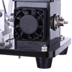 V8 Electromagnetic Engine 5V 4W 8 Coils High Speed V-Shaped Automobile Engine Model for Gift Collection