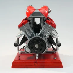 V12 Engine Model Kit that Works - Build Your Own V12 Engine - TECHING 1/4 Supercar V12 Engine Model Kit with Synchronized Throttle Sound Effects 800+PCS