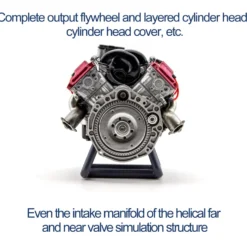 V8 Engine Model Kit that Works - Build Your Own V8 Engine - V8 Engine for Capra VS4-10