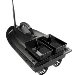 V070 GPS RC Bait Boat – 12000mAh, 500m Range, 1.5kg Dual-Hopper, 40 Waypoints